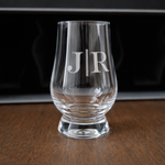 Personalized Whiskey Glass Set – Engraved Glencairn Style Glasses barware product view