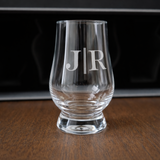 Personalized Whiskey Glass Set – Engraved Glencairn Style Glasses barware product view