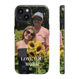 Custom Photo Tough Phone Case (Dual-Layer) — Glossy or Matte — iPhone & Samsung holiday ornament product view