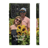 Custom Photo Tough Phone Case (Dual-Layer) — Glossy or Matte — iPhone & Samsung holiday ornament product view