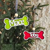 Personalized Pet Christmas Ornament for Cats or Dogs holiday ornament product view