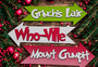 Whoville Christmas Sign Custom Grinch Holiday Decor