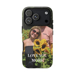 Custom Photo Tough Phone Case (Dual-Layer) — Glossy or Matte — iPhone & Samsung holiday ornament product view