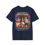 250 Years of Freedom T-Shirt, Semiquincentennial 1776-2026 Patriotic Shirt , We The People American Independence Tee