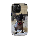 Custom Magnetic Tough Phone Case (MagSafe-Compatible) for iPhone 13–17 in Glossy shirt color