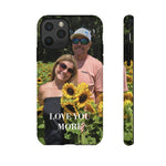 Custom Photo Tough Phone Case (Dual-Layer) — Glossy or Matte — iPhone & Samsung holiday ornament product view