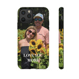 Custom Photo Tough Phone Case (Dual-Layer) — Glossy or Matte — iPhone & Samsung holiday ornament product view