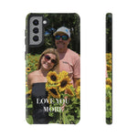 Custom Photo Tough Phone Case (Dual-Layer) — Glossy or Matte — iPhone & Samsung holiday ornament product view
