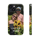 Custom Photo Tough Phone Case (Dual-Layer) — Glossy or Matte — iPhone & Samsung holiday ornament product view