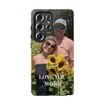 Custom Photo Tough Phone Case (Dual-Layer) — Glossy or Matte — iPhone & Samsung holiday ornament product view