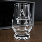 Personalized Whiskey Glass Set – Engraved Glencairn Style Glasses barware product view