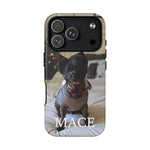 Custom Magnetic Tough Phone Case (MagSafe-Compatible) for iPhone 13–17 in Glossy shirt color
