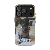 Custom Magnetic Tough Phone Case (MagSafe-Compatible) for iPhone 13–17 in Glossy shirt color