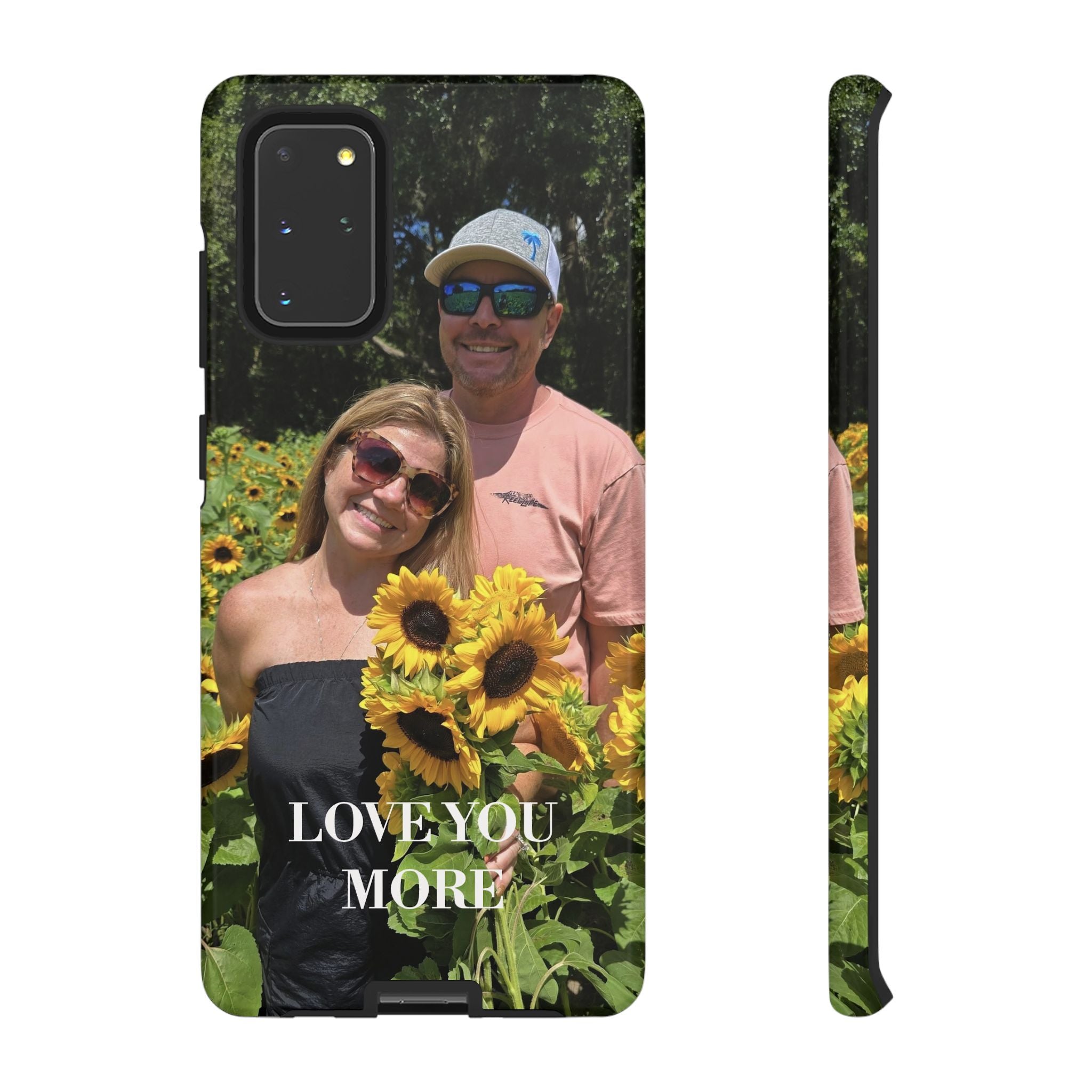 Custom Photo Tough Phone Case (Dual-Layer) — Glossy or Matte — iPhone & Samsung holiday ornament product view