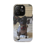 Custom Magnetic Tough Phone Case (MagSafe-Compatible) for iPhone 13–17 in Matte shirt color
