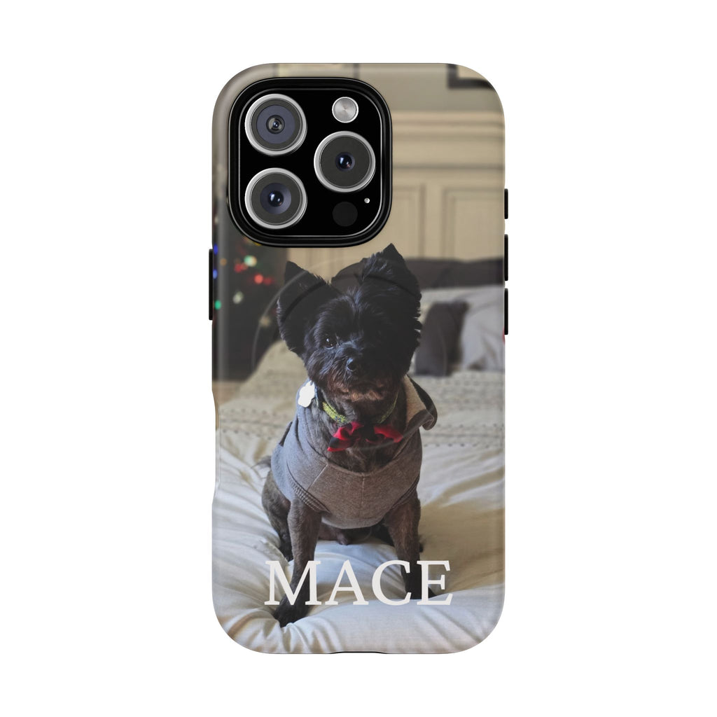 Custom Magnetic Tough Phone Case (MagSafe-Compatible) for iPhone 13–17 in Matte shirt color