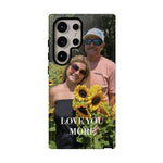 Custom Photo Tough Phone Case (Dual-Layer) — Glossy or Matte — iPhone & Samsung holiday ornament product view