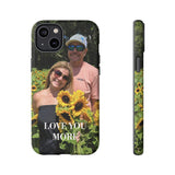 Personalized Tough Phone Case (Custom Photo) — Dual Layer Protective — Glossy or Matte — iPhone & Samsung