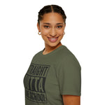Straight Outta Line School T-Shirt in Navy shirt color