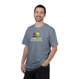 Funny Raccoon Beach Vacation Shirt – Sand Sun Bad Decisions Tee in Black shirt color