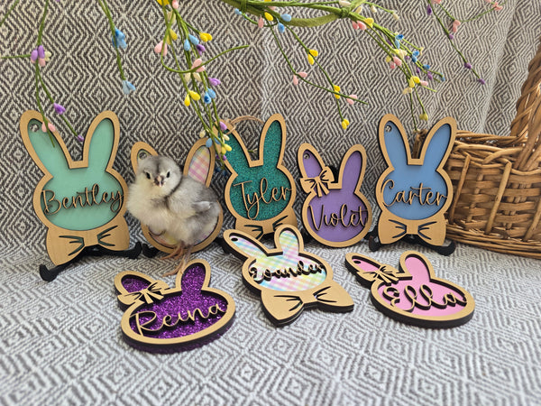 Easter name tag