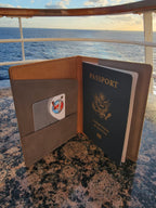 Inside passport book