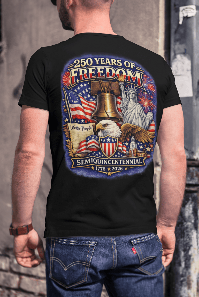 250 Years of Freedom Shirt 1776-2026 Tee