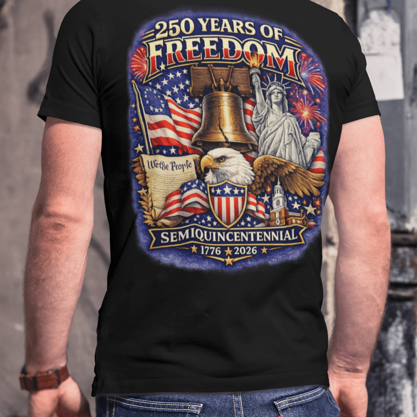 250 Years of Freedom Shirt 1776-2026 Tee