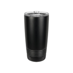 20 oz Polar Camel Tumbler with Slider Lid — Full Black