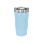 20 oz Polar Camel Tumbler with Slider Lid — Light Blue