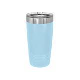 20 oz Polar Camel Tumbler with Slider Lid — Light Blue