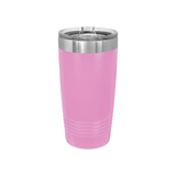 20 oz Polar Camel Tumbler with Slider Lid — Light Purple