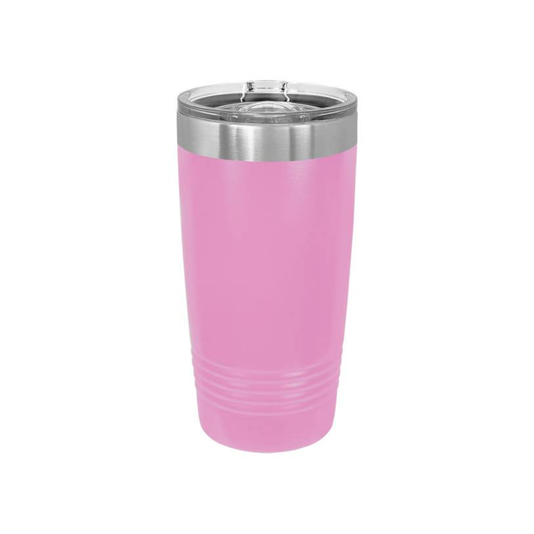 20 oz Polar Camel Tumbler with Slider Lid — Light Purple