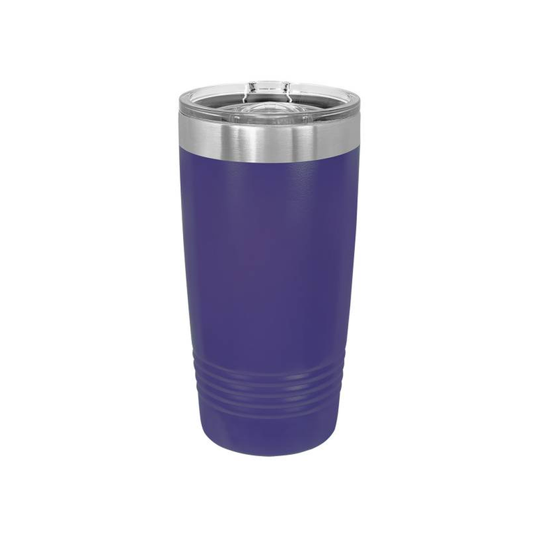 20 oz Polar Camel Tumbler with Slider Lid — Purple