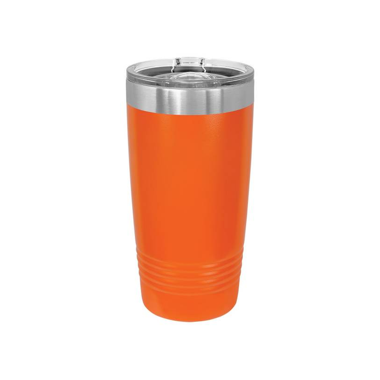 20 oz Polar Camel Tumbler with Slider Lid — Orange