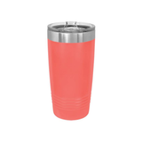 20 oz Polar Camel Tumbler with Slider Lid — Coral