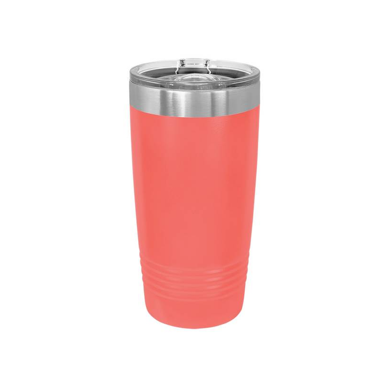 20 oz Polar Camel Tumbler with Slider Lid — Coral