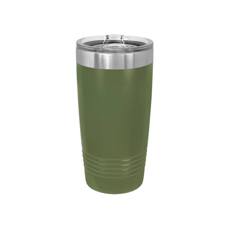 20 oz Polar Camel Tumbler with Slider Lid — Olive Green