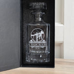 Personalized Lineman Decanter Set – Engraved Whiskey Gift barware product view