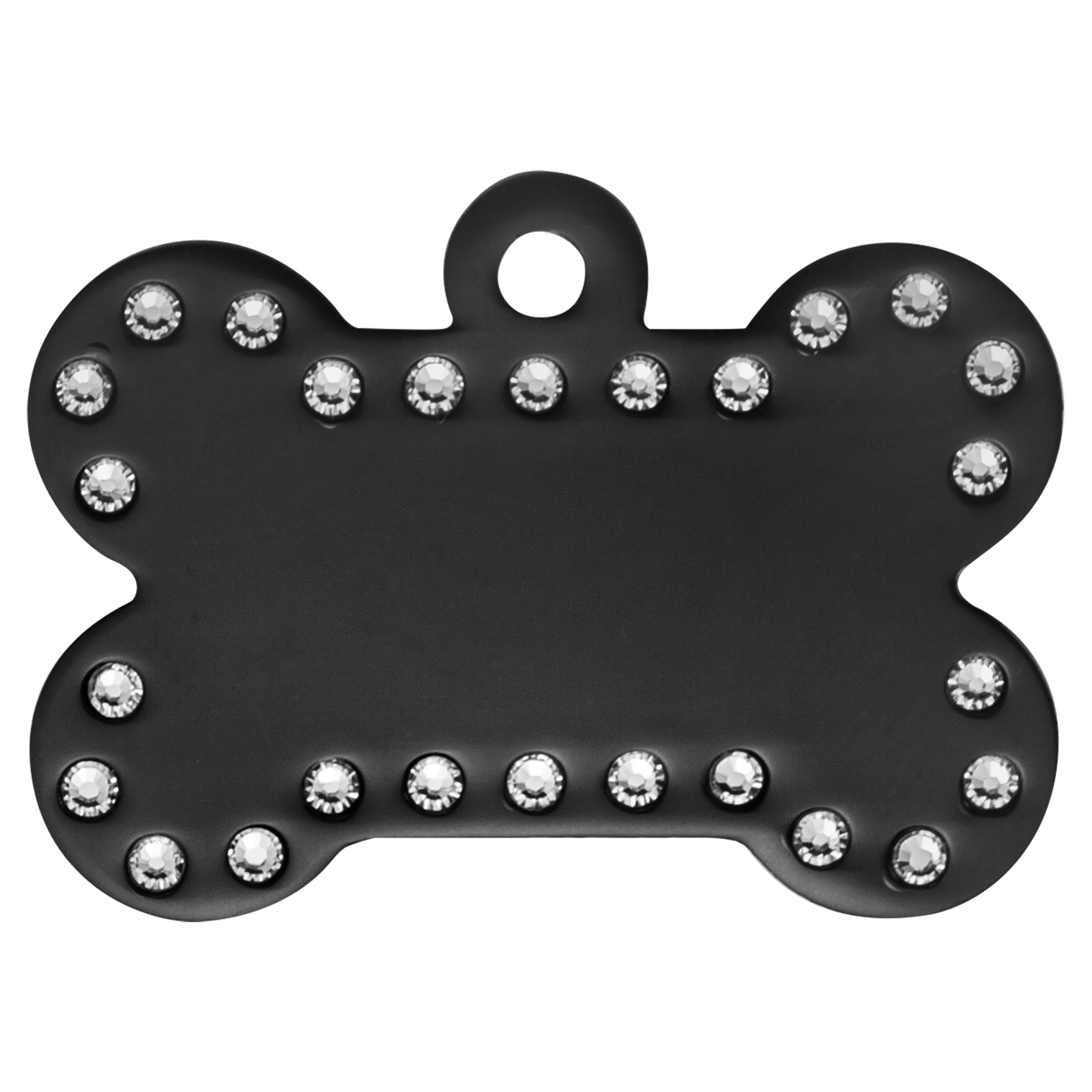 Swarovski Crystal Aluminum Pet Tag