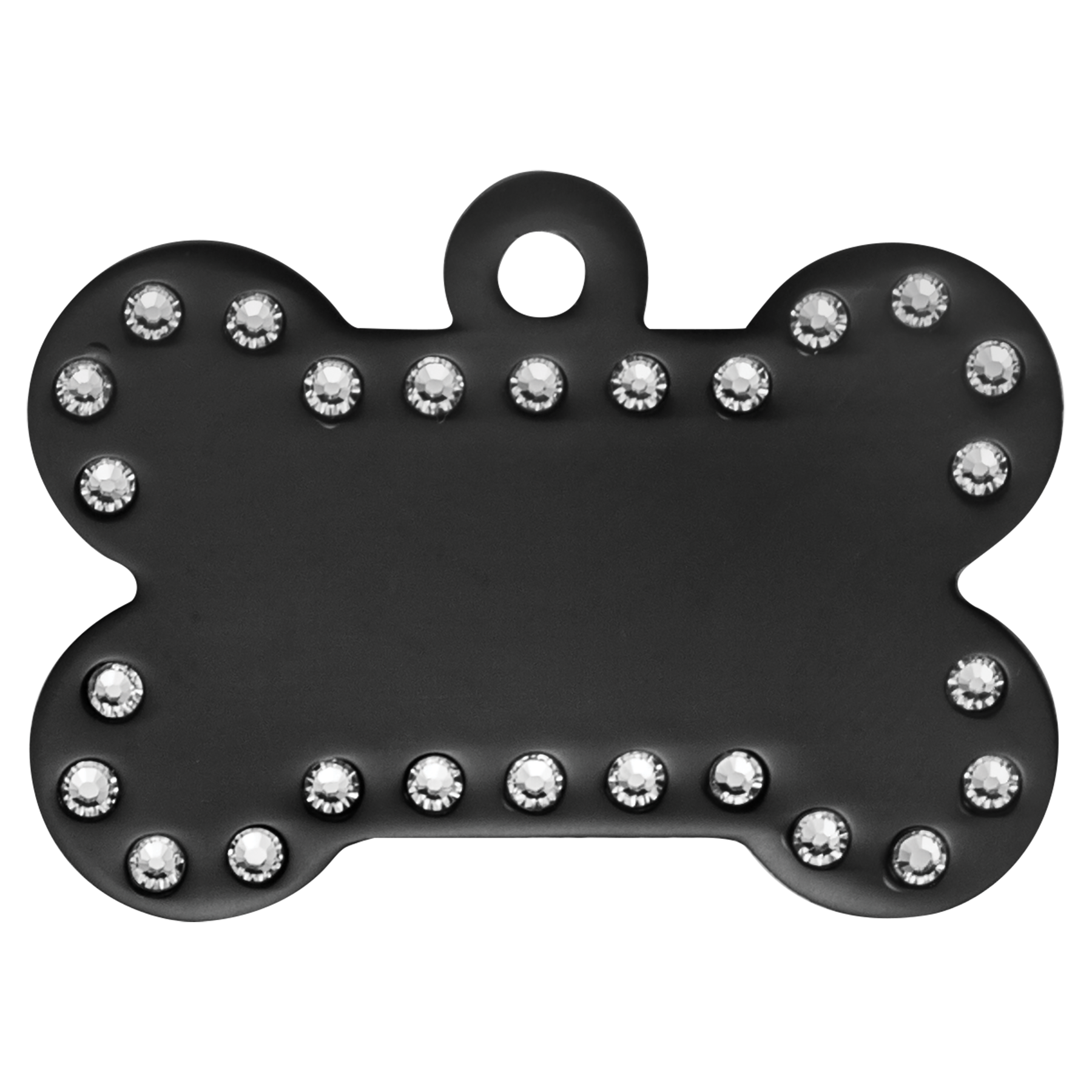Swarovski Crystal Aluminum Pet Tag