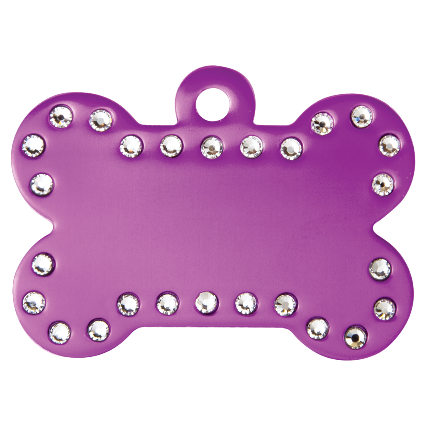 Swarovski Crystal Aluminum Pet Tag