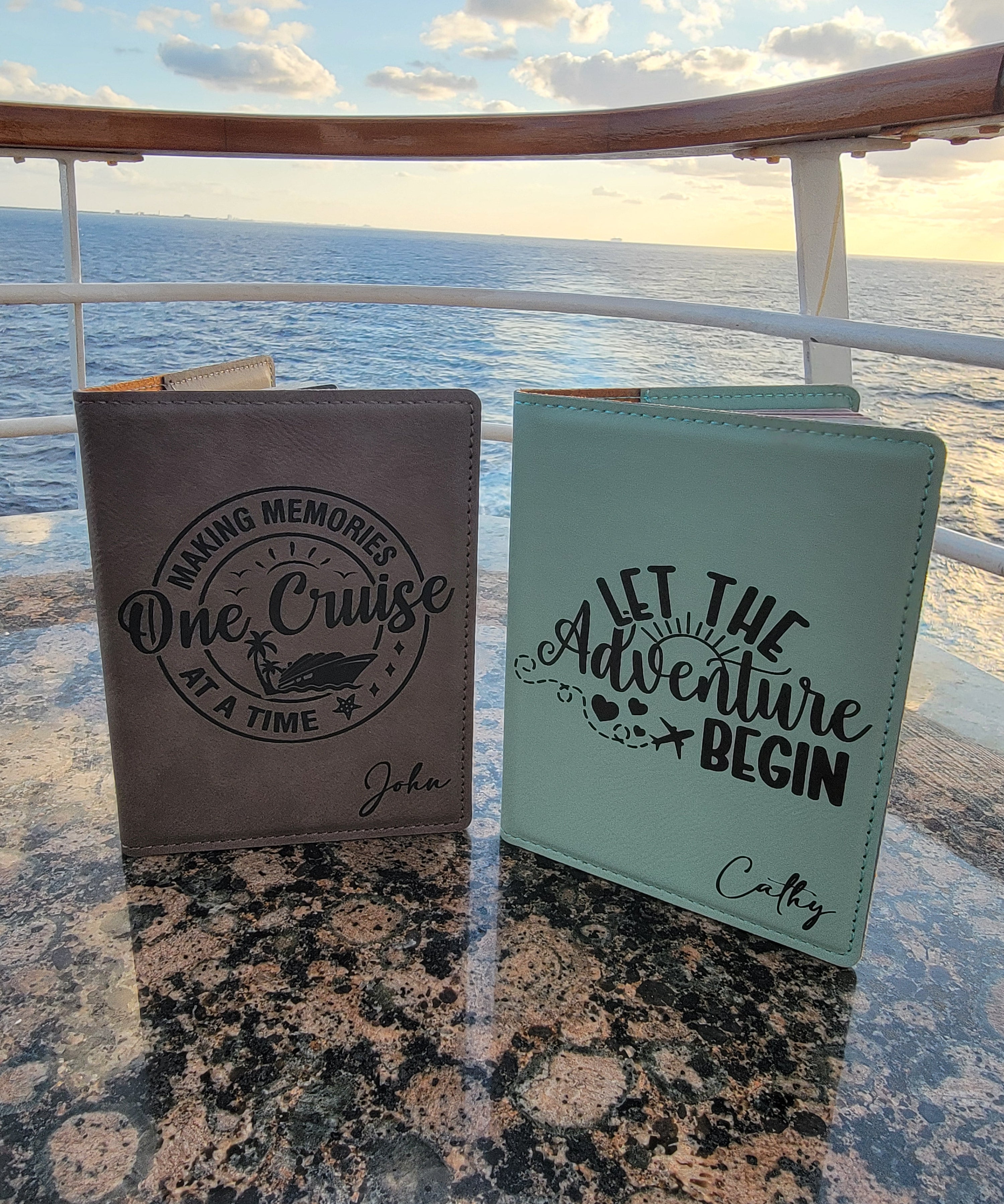Personalized Passport Holder Custom Travel Wallet