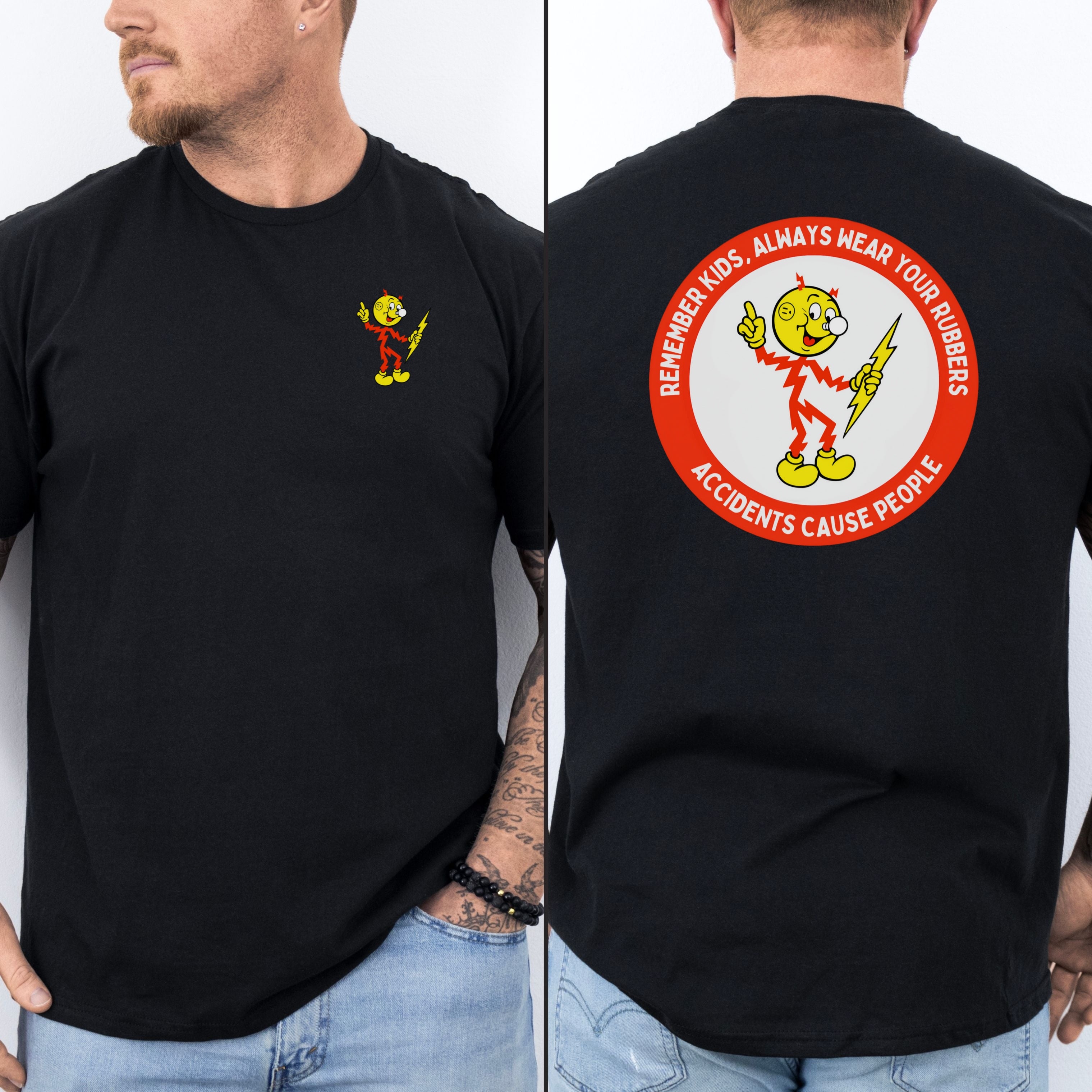 Reddy Kilowatt Shirt Vintage Electrician T-Shirt