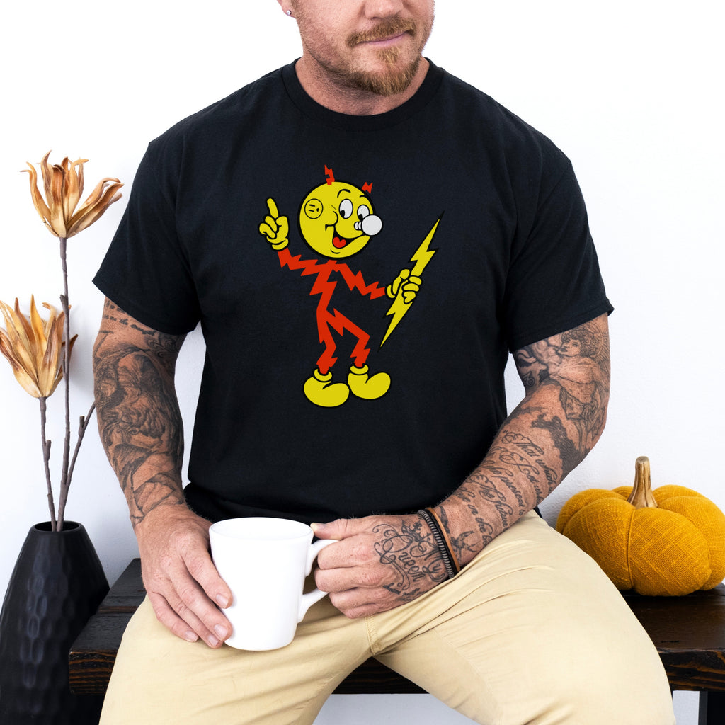 Reddy Kilowatt Shirt Electrician Lineman Tee