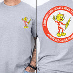 Reddy Kilowatt Shirt - Vintage Lineman Gift for Electrical Workers in Black shirt color