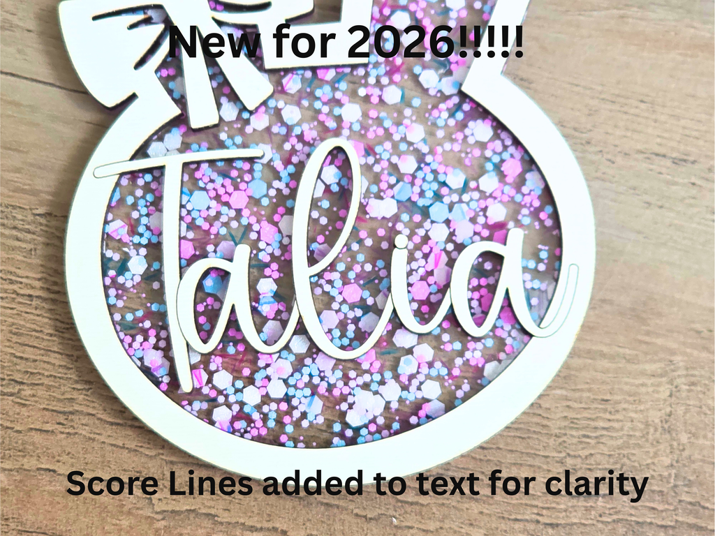 Personalized Easter Basket Tag - Handcrafted Bunny Design for Kids' Baskets, Unique Holiday Gift & Keepsake