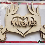 Personalized Grinch Ornament – Custom Whoville Christmas Ornament holiday ornament product view