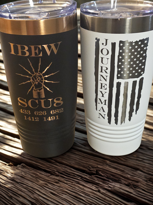 IBEW SCU8 Journeyman Cup 20oz