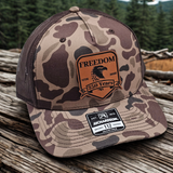 250th Anniversary Freedom Patch Hat – Patriotic US Commemorative Cap in Kryptek Camo shirt color